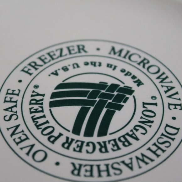 Longaberger Large Milk Pitcher Vitrified Pottery - Picture 3 of 4